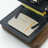 Machine à estamper à chaud, outil de gaufrage pour le cuir, presse à estamper, logo personnalisé, manuel, numérique, carte PVC, livre, papier, presse à chaud