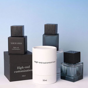Conteneur <span class=keywords><strong>de</strong></span> <span class=keywords><strong>parfum</strong></span> <span class=keywords><strong>de</strong></span> 50ml avec design <span class=keywords><strong>de</strong></span> logo personnalisé flacon <span class=keywords><strong>de</strong></span> <span class=keywords><strong>parfum</strong></span> en verre vaporisateur avec couvercle noir - Product Image 2