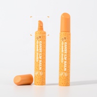 Emballage cosmétique personnalisé Meize N en 1, tube souple pour gloss à lèvres, différents types de têtes d'applicateur en PP / silicone, tube à presser pour crème pour les yeux