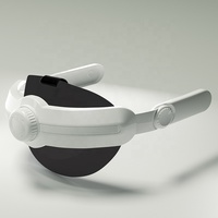 Sangle de tête réglable HBV-456 pour casque VR Quest 3, bandeau avec coussin en éponge