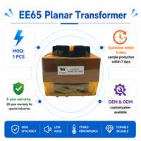 Transformateur Flyback Haute Puissance Haute Fréquence Chipsen EE65 3KW 5KW à Noyau de Ferrite Électronique pour Alimentation CC/CA