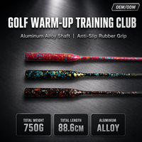Entraîneur de swing de golf avec contrôleur de vitesse magnétique et poignée ergonomique pour débutants et professionnels, idéal pour la pratique à domicile ou sur le driving range.