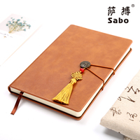 Promotion directe d'usine, carnet de planification personnalisé, format A5, couverture rigide, journal de 112 feuilles, carnet en cuir avec papier imprimé