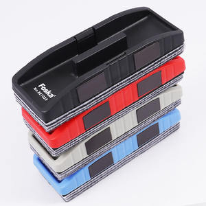 Efface rapidement et facilement les marques, 4 <span class=keywords><strong>couleurs</strong></span>, effaceur magnétique puissant pour <span class=keywords><strong>tableau</strong></span> <span class=keywords><strong>blanc</strong></span> en verre avec porte-stylo pour fournitures de bureau et scolaires - Product Image 2