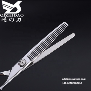 HA-S12 Bambú de <span class=keywords><strong>la</strong></span> manija de 440C Barber tijeras de <span class=keywords><strong>corte</strong></span> de pelo adelgazamiento tijeras <span class=keywords><strong>peluquería</strong></span> tijeras - Product Image 6