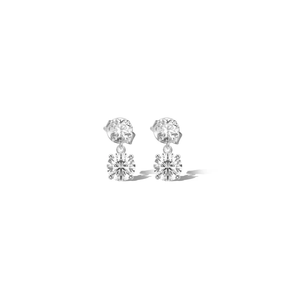 Pendientes de Diamantes de Laboratorio Éticos Más Vendidos, 2.76 Quilates, Oro Sólido de 14K, Joyería Fina, Elegante Regalo de Aniversario para Mujer - Product Image 1