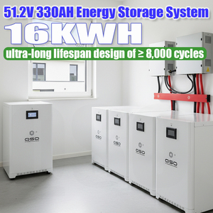 Batería de iones de litio QSO 16Kwh 4nrgy 51.2V 314Ah 48V, paquete de baterías de 15kw <span class=keywords><strong>para</strong></span> almacenamiento de energía, 15 16 kw Kwh 16kw 15Kwh Pl de LiFePO4 Akku - Product Image 4