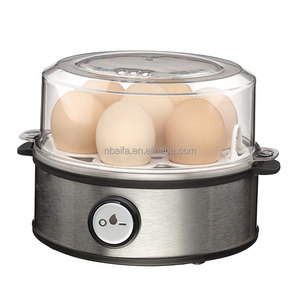 Aifa เครื่องต้มไข่ไฟฟ้าอัตโนมัตินาฬิกาปลุกปิดอัตโนมัติไข่นุ่มทำอาหารร้อน - Product Image 5