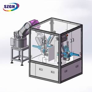 Bras robotisé articulé de meulage M1400-3C-6 à 6 axes, charge utile de 30 kg, moteur servo-électrique, kit complet avec PLC, boîte de vitesses, certifié CE-EMC - Product Image 4