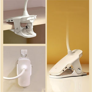 Abrazadera <span class=keywords><strong>Lámpara</strong></span> de mesa Sala de estar Escritorio Mesita de noche Lámparas de mesa modernas simples con puerto USB - Product Image 6