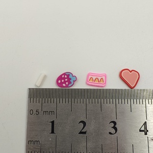 1kg/Sac Promotionnel : Tranches de Pâte Polymère Rose Cœur de Haute Qualité pour DIY, Colle Crème, Nail Art et Artisanat – Vente en Gros - Product Image 6