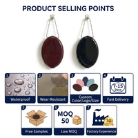 Porte-monnaie en PVC personnalisable, résistant à l'eau et à l'usure, pochette pour argent liquide, bijoux et petits objets, service d'ouverture de moule