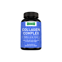 Capsules de collagène en gros avec complexe multi-collagène pour améliorer l'élasticité, la fermeté et l'hydratation de la peau