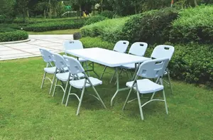 HDPE Kunststoff Rechteck Klapp Picknick Klapptisch