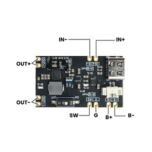 Module d'alimentation sans interruption Taidacent Mini <span class=keywords><strong>UPS</strong></span>, sortie 3,3 V/5 V avec charge USB Type C 1,5 A pour appareils STM32 ESP32 - Product Image 3