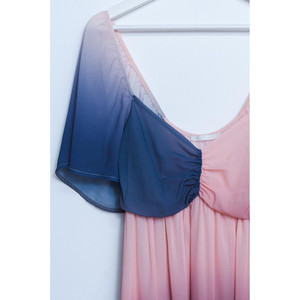 Robe maxi Ombre Sweetheart en beige - Product Image 2