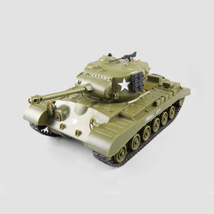 Tanque de Batalla Infrarrojo Henglong 3841-02 Mini RC 1/30 U.S. M26 Pershing Juguetes de Control Remoto en Venta - Product Image 1