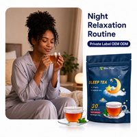 Fabricant de Thé pour le Sommeil à Formule Personnalisée, Relaxation Nocturne, Calme Quotidien, Bien-être Herbal, Marque Privée, OEM, ODM, Vente en Gros, Fournisseur d'Usine