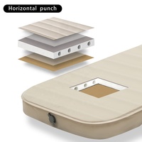 Matelas de couchage automatique pour camping pour jeunes, coussin en mousse TPU portable avec pompe intégrée, pour 1-2 personnes, camping en plein air, OEM ODM, vente en gros