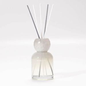 WHOOM 5 Ensemble de diffuseurs à roseaux en verre rond faits à la main avec bouteille dégradée orange - Product Image 3