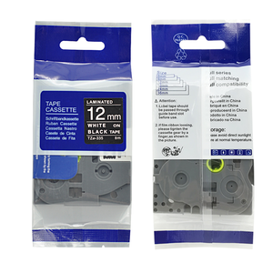 Ruban cassette blanc sur noir 12 mm x 8 m compatible <span class=keywords><strong>ORISON</strong></span> TZ335/TZO335/TZE335 pour imprimantes P-touch (vente en gros) - Product Image 2