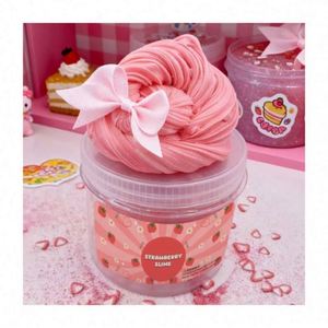 Paquete de Regalo DIY de Arcilla de Algodón Suave y Fragante, Cuentas Pastel Hechas a Mano, Texturas de Espuma Crujiente, Slime Esponjoso, Dijes de Juguete - Product Image 3