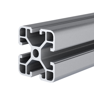 Estante de perfil de aluminio 4040 de alta calidad, extrusión de perfil de aluminio anodizado estándar europeo <span class=keywords><strong>40x40</strong></span>, industrial - Product Image 2