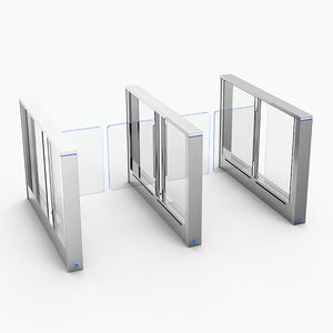 Torniquete Peatonal Inteligente de Acero Inoxidable 304, Impermeable, con Control de Acceso de Seguridad, Puerta Abatible, Directo de Fábrica y Personalizable - Product Image 1