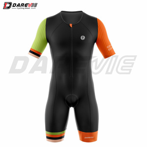 Darevie Oem Odm Pro Team Trisuit Triatlón Ciclismo Jerseys Manga Corta Triatlón Trisuit - Product Image 1