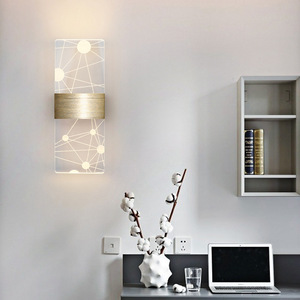 Modern Minimalist Crystal E26 LED Wall Lamp with <b>Touch</b> Control and Dimmable Feature for Bedroom Home Corridor - Product Image 3