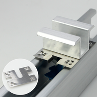 Joint de mise à la terre photovoltaïque, pince pour câble, rondelle conductrice pour toit, espaceur pour panneau solaire, acier inoxydable