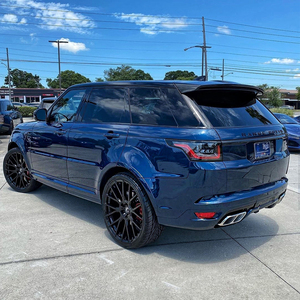 Coche kits de carrocería para <span class=keywords><strong>Range</strong></span> <span class=keywords><strong>rover</strong></span> <span class=keywords><strong>sport</strong></span> 2014-2017 Actualización del <span class=keywords><strong>SVR</strong></span> con parte trasera parachoques rejilla faros - Product Image 6