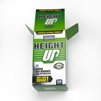 Boîtes d'emballage en carton recyclé avec logo personnalisé en relief pour cosmétiques, électronique et jouets - Boîtes cadeaux auto-érectables