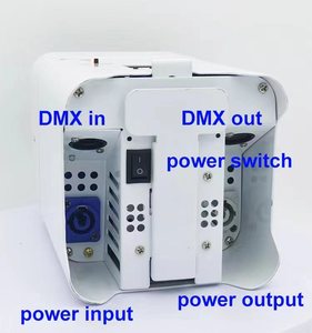 6*18 Wát rgbwa + UV 6in1 LED pin uplight có thể sạc lại đèn sân khấu cho các sự kiện đám cưới bên-Nhà máy trực tiếp - Product Image 5