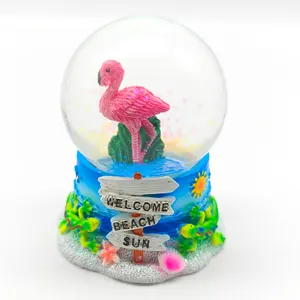 Oggetti in resina romantici Snow Globe Souvenir di nozze bomboniere regalo bomboniere Snow Globe Souvenir personalizzato palla di neve