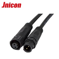 Connecteur d'alimentation à 2 broches baïonnette M12, en plastique et nylon