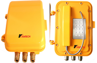 Téléphone IP VOIP étanche et antidéflagrant KNTECH KNEX8 SIP ATEX, téléphones filaires antidéflagrants
