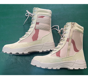 TSB07 Customized Light Weight Suede Desert <b>Boots</b> Breathable Camouflage <b>Hiking</b> Forest Shoes - Product Image 4