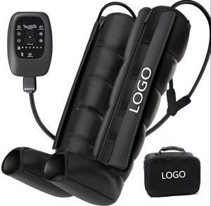 Botas de compresión de aire de recuperación deportiva eléctrica de 6 cámaras, masajeador de piernas, máquina de masaje de fisioterapia - Product Image 2