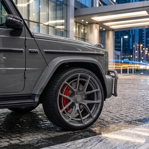 Jantes forgées monobloc personnalisées Grey Deep Concave Aero Sport 22x9 23x10.5 24x10 FC.5 pour Mercedes Benz G63 <span class=keywords><strong>Lamborghini</strong></span> <span class=keywords><strong>Urus</strong></span> - Product Image 3