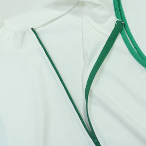 New Dễ Thương Thời Trang Phố Mùa Hè Thời Trang Sexy Màu Khối Crop Top Mini Pleated Váy Hai Mảnh Váy Bộ Trang Phục Phụ Nữ - Product Image 6