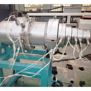 Hdpe בקוטר גדול קיר חלול ניקוז צינור צינור ייצור קו פלסטיק קו ייצור מכונת כביסה - Product Image 5
