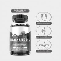 Gummies à l'huile de nigelle HDK – Soutien immunitaire et bien-être personnalisé (OEM/ODM) – Supplément masticable à base de Nigella Sativa