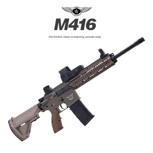 Pistola Giocattolo Elettrica M416 <span class=keywords><strong>per</strong></span> Ragazzi, Ispirata a PUBG, <span class=keywords><strong>per</strong></span> Parco Giochi all'Aperto, Regalo Perfetto <span class=keywords><strong>per</strong></span> <span class=keywords><strong>Bambini</strong></span> - Product Image 4