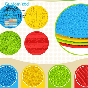 Tappetini Sensoriali in Silicone EDULAND OEM ODM, Cuscinetti Tattili per Bambini, Giocattoli Montessori per <span class=keywords><strong>Autismo</strong></span> ADHD, Calmanti per Aula e Scrivania - Product Image 4