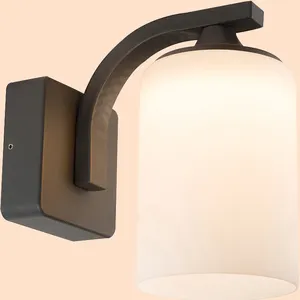 Produtos de venda quente de alumínio, lâmpadas externas, lâmpadas decorativas simples de parede, iluminação à prova d' água, lâmpadas de parede