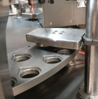 Machine automatique de remplissage et de scellage de chocolat et de boissons PLC pour une production efficace