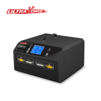 UP4000-24S daya Ultra, 4000W 25A 2 port 16-24s, pengisi daya baterai Drone pertanian 60 menit untuk terisi penuh dua baterai