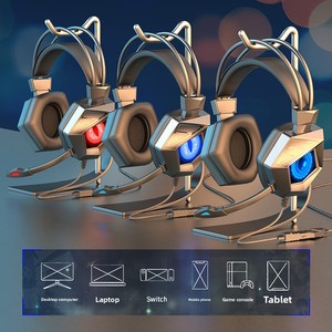 Audífonos Supraaurales con Cable de Marca Propia Más Vendidos, Cancelación Activa de Ruido, Cable de 2 m para Juegos - Product Image 4