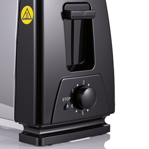 <span class=keywords><strong>Grille</strong></span>-<span class=keywords><strong>pain</strong></span> RAF 1300W à quatre tranches <span class=keywords><strong>en</strong></span> acier inoxydable avec chauffage double face et support efficace pour le petit-déjeuner quotidien - Product Image 6